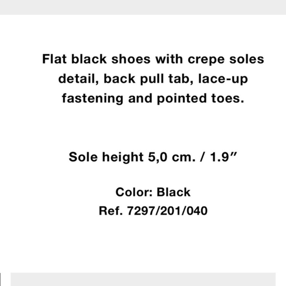 Zara Black Platform Oxfords - Picture 13 of 16